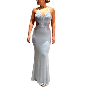 Jovani Evening Gown Light Blue